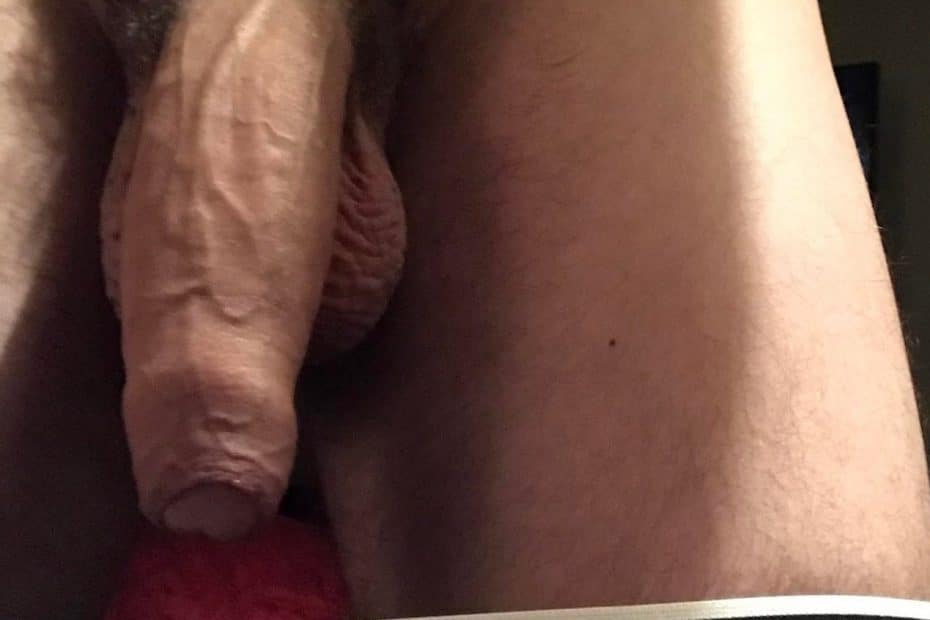 Boxers down and big dick out