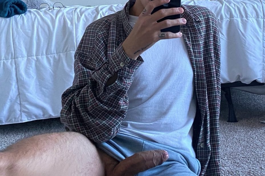 Boy with his cock out