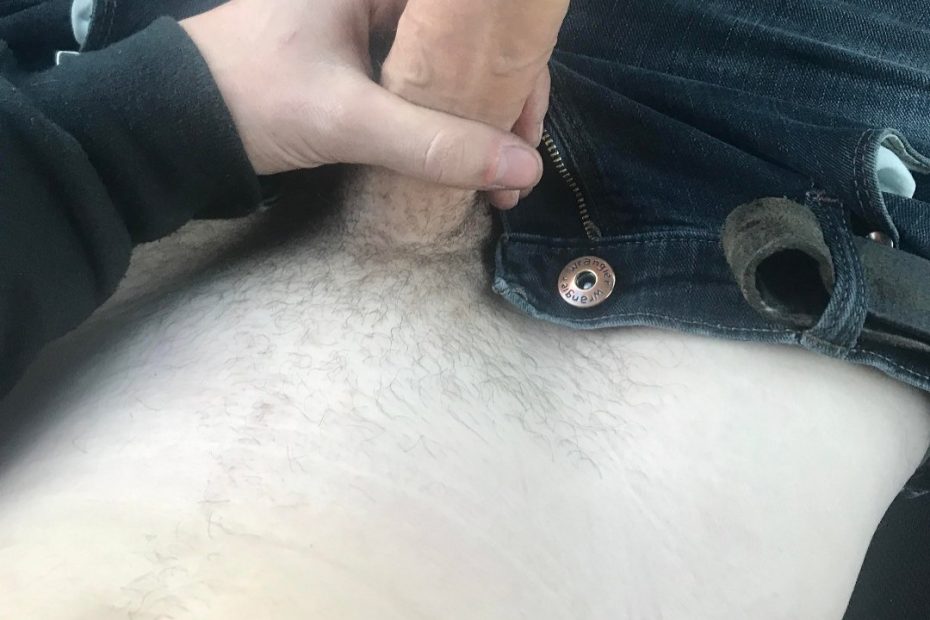 Cock picture in the car