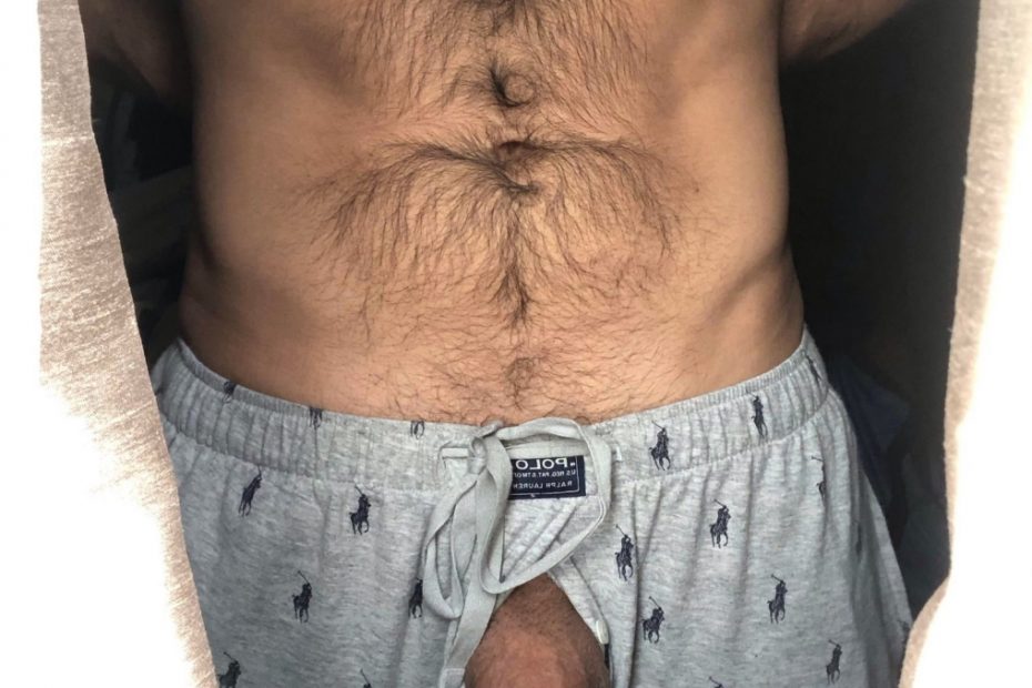 Hairy guy with a big cock