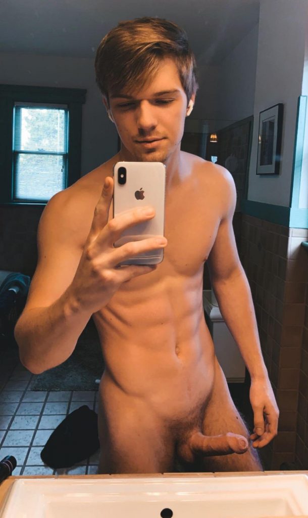 Sexy Boy Taking A Nude Selfie Penis Pictures