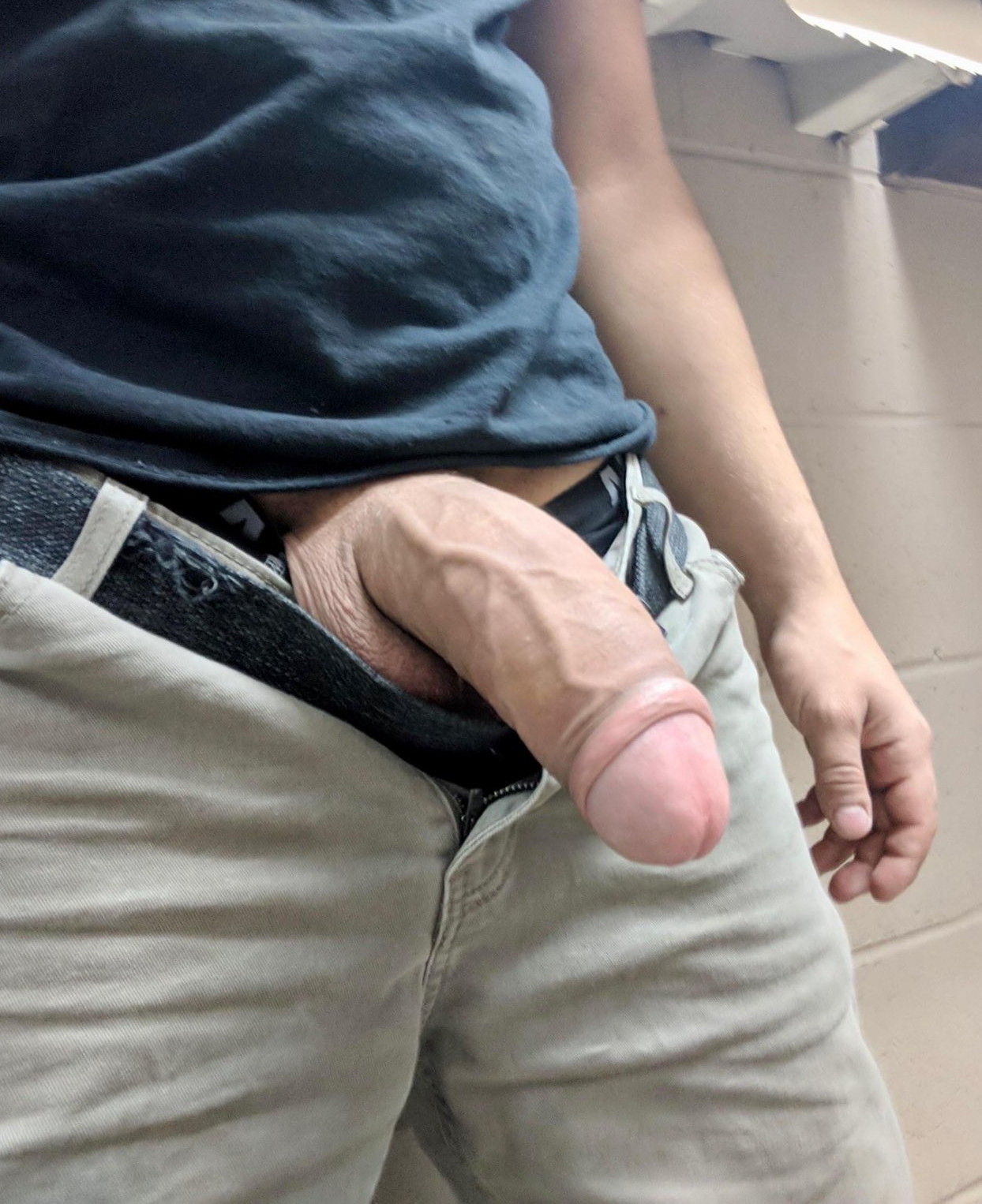 Out Of Huge Hard Cock Pants - Thick dick out of pants - Penis Pictures
